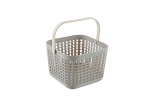 Kworld Handle Laundry Plastic Basket 7308
